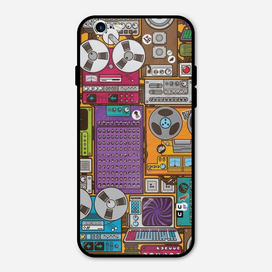 Music Decks Metal Back Case for iPhone 6 6s