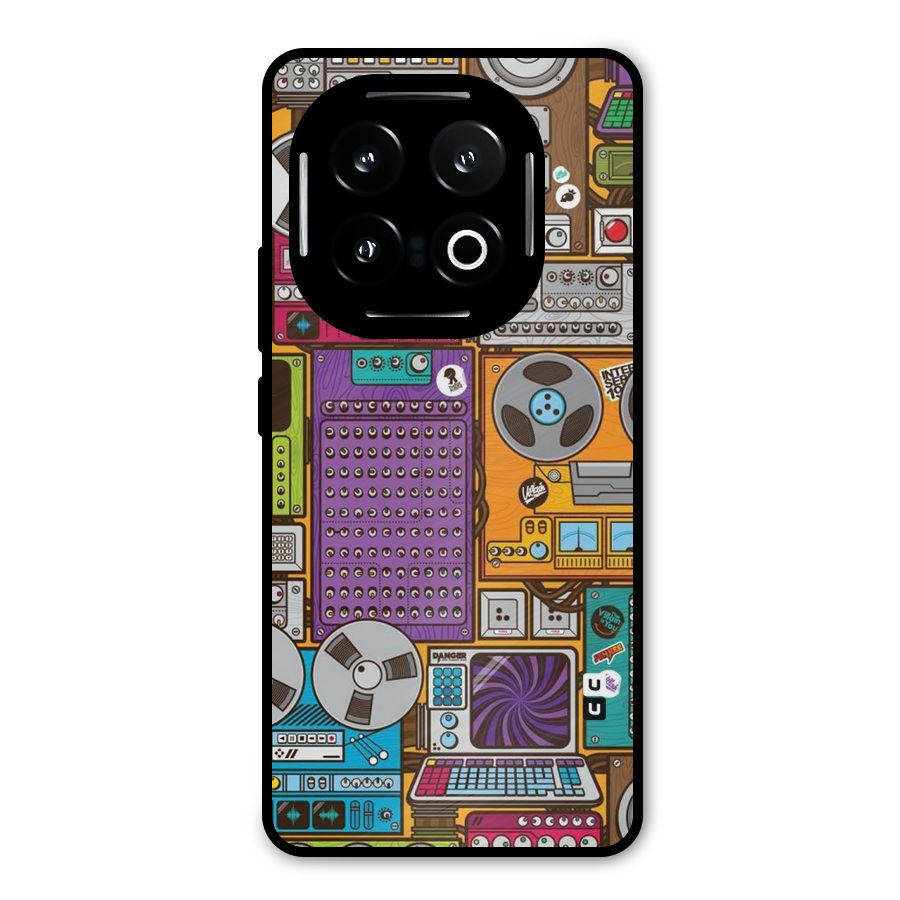Music Decks Metal Back Case for iQOO 13