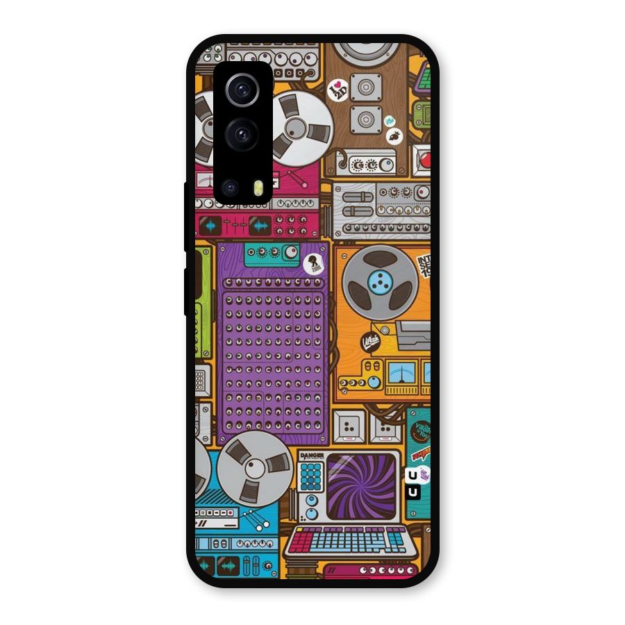 Music Decks Metal Back Case for iQOO Z3
