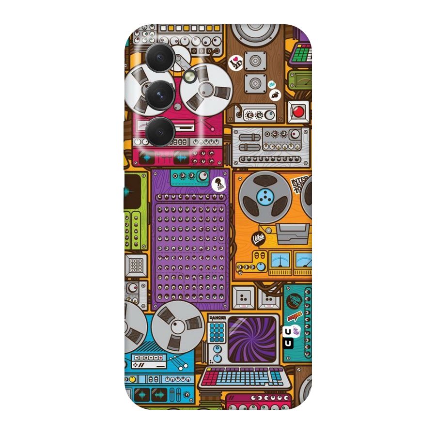 Music Decks Original Polycarbonate Back Case for Galaxy A54