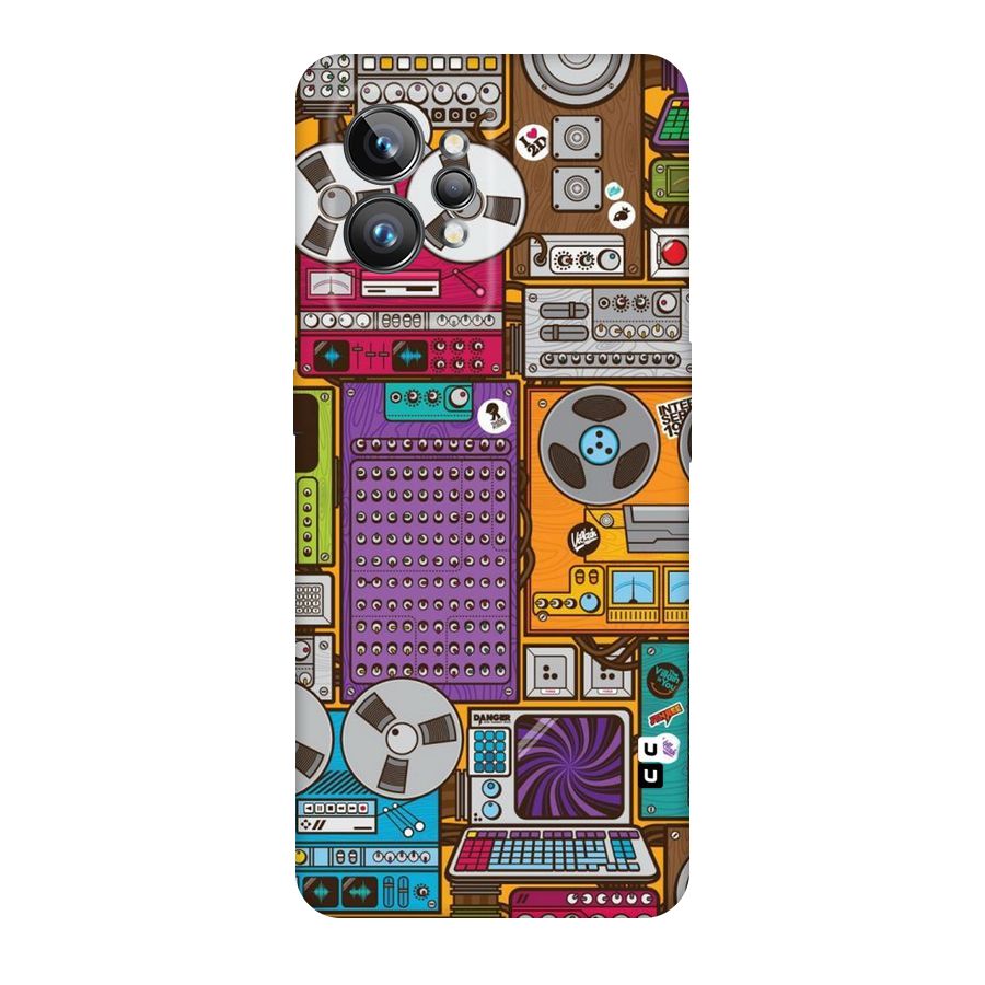 Music Decks Original Polycarbonate Back Case for Realme GT2 Pro