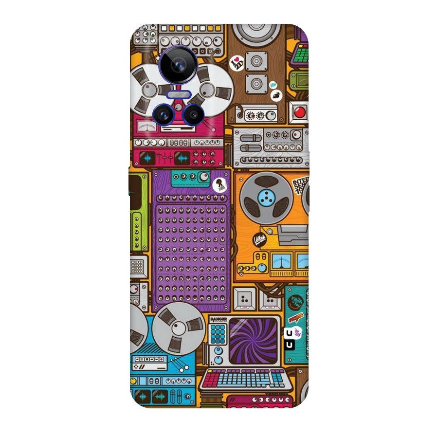 Music Decks Original Polycarbonate Back Case for Realme GT Neo 3