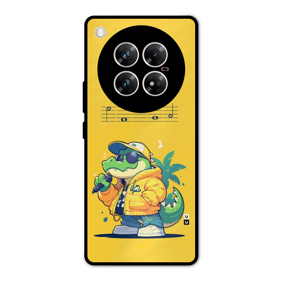 Music Gator Metal Back Case for Infinix Zero 40 5G