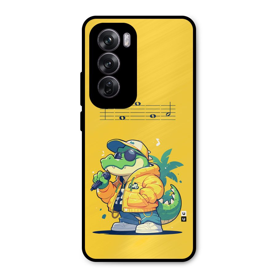 Music Gator Metal Back Case for Oppo Reno12 Pro