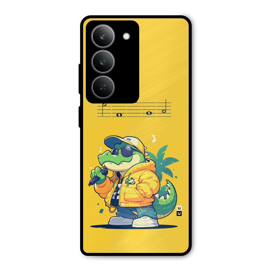 Music Gator Metal Back Case for Realme 14x