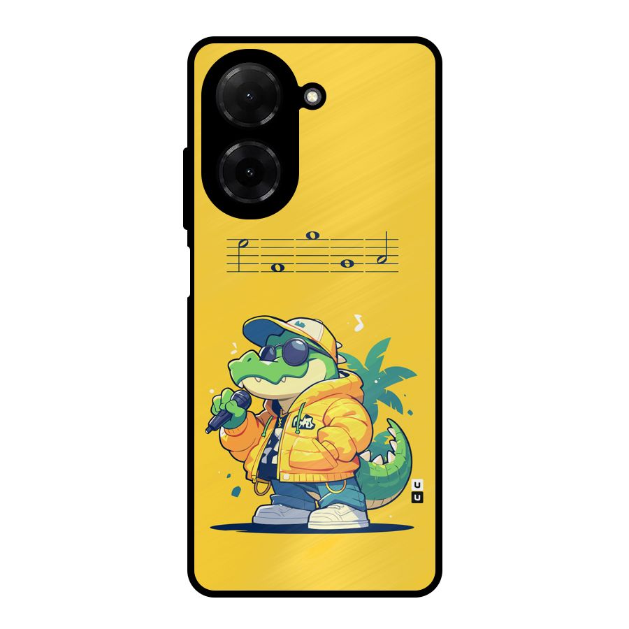 Music Gator Metal Back Case for Redmi A5 4G