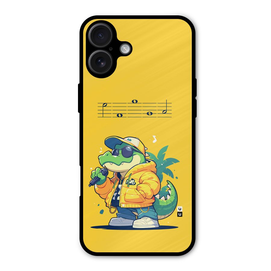 Music Gator Metal Back Case for iPhone 16 Plus