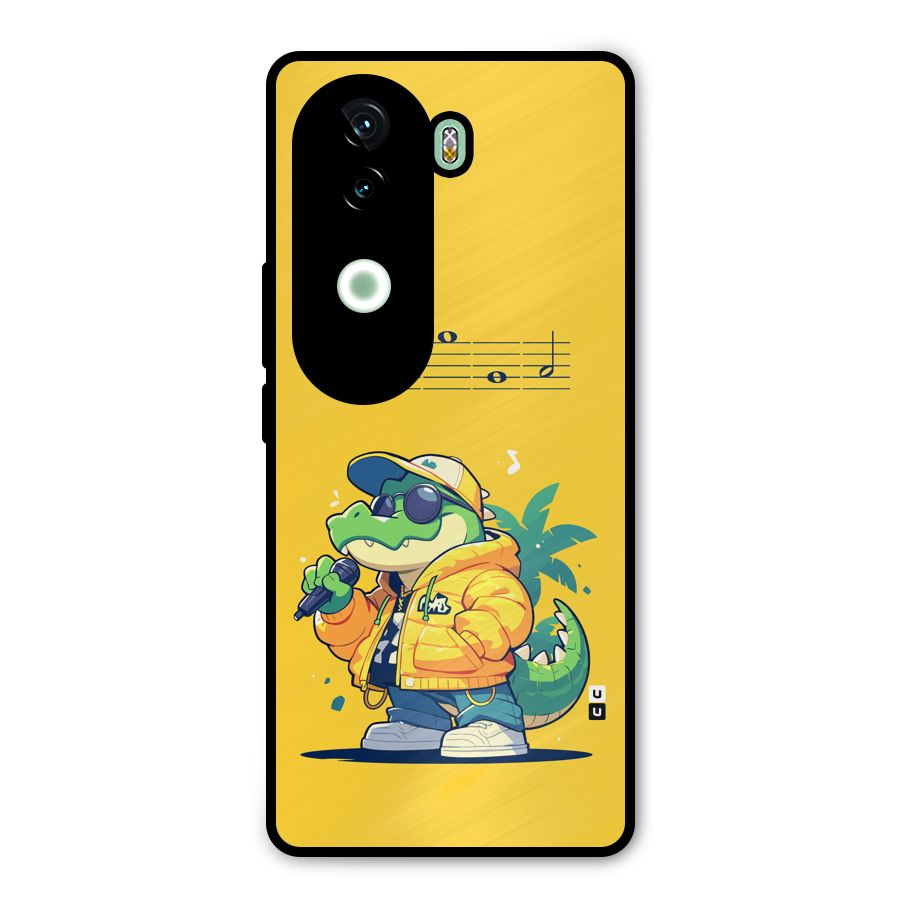 Music Gator Metal Back Case for iQOO Z9s