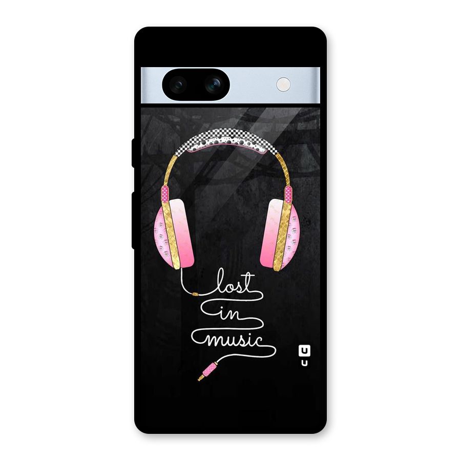 Music Lost Glass Back Case for Google Pixel 7a