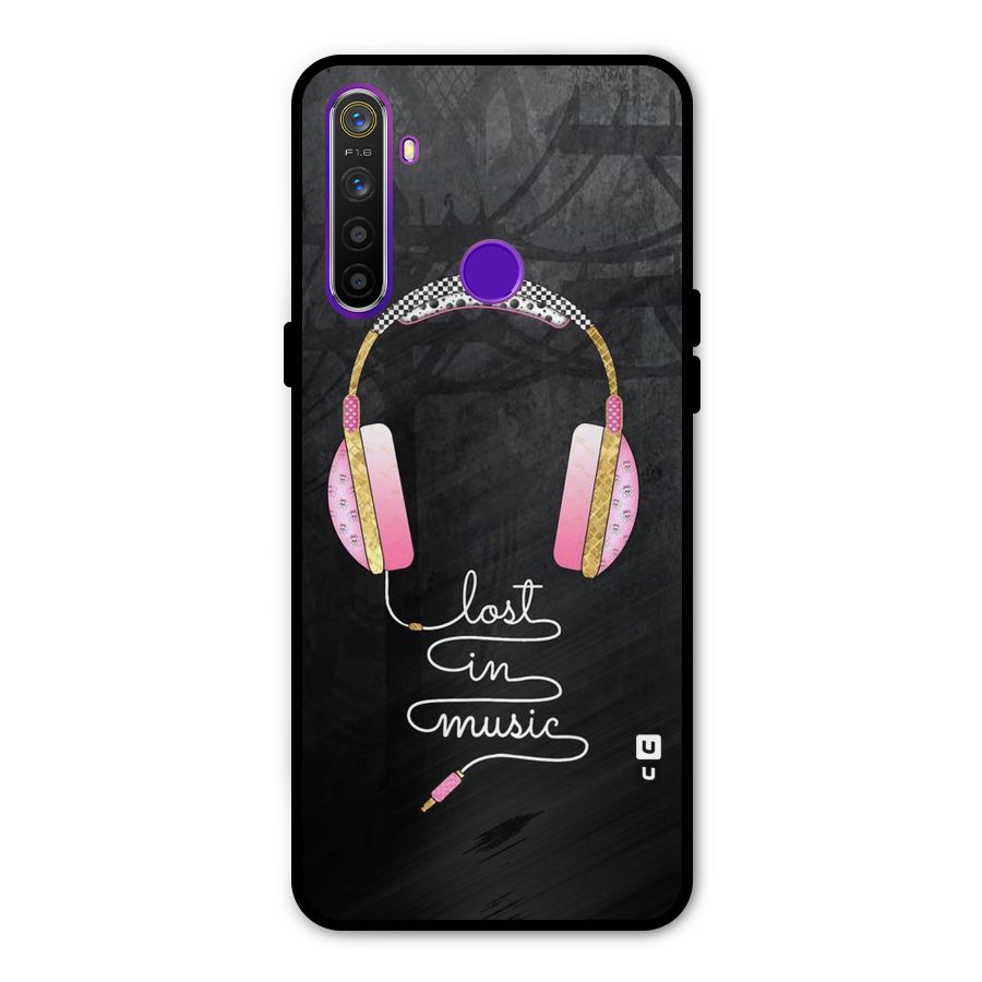 Music Lost Glass Back Case for Realme 5s