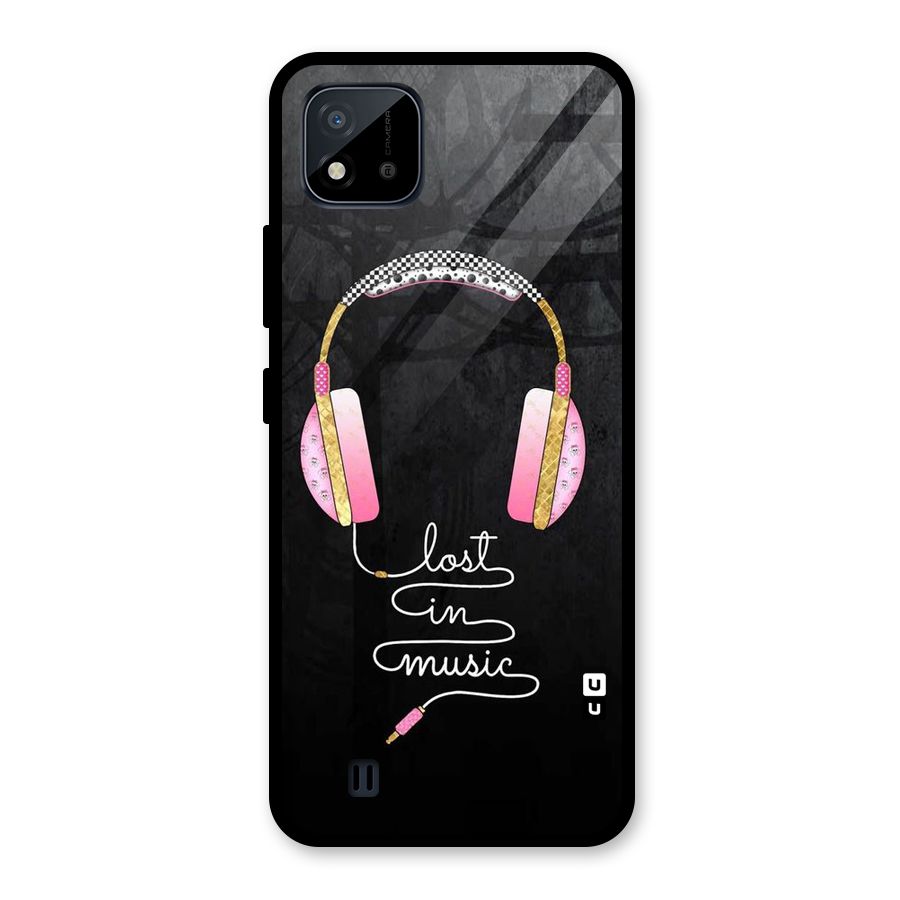Music Lost Glass Back Case for Realme C11 2021