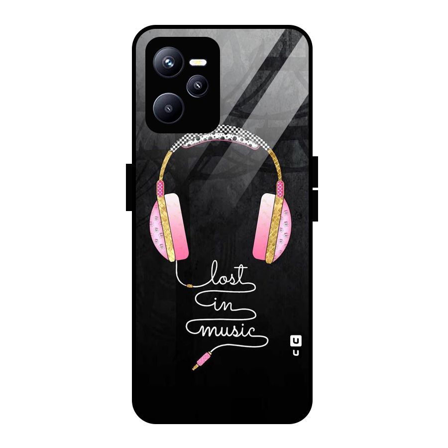 Music Lost Glass Back Case for Realme C35