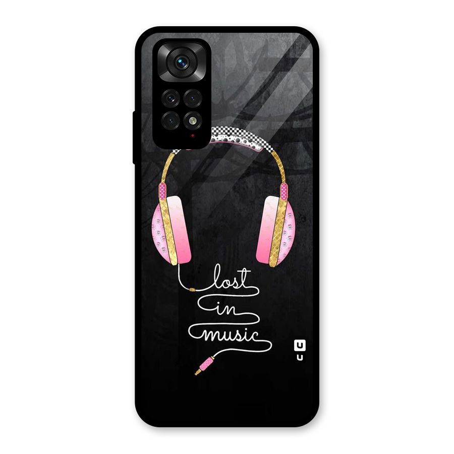 Music Lost Glass Back Case for Redmi Note 11S