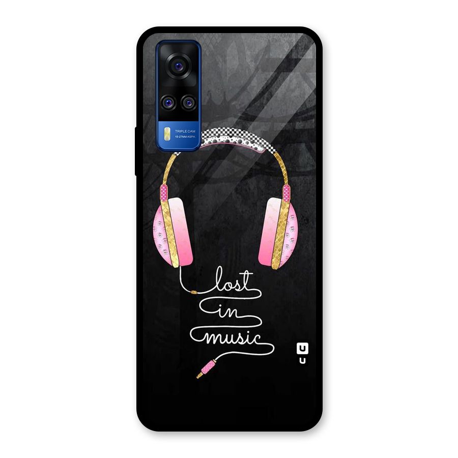 Music Lost Glass Back Case for Vivo Y31