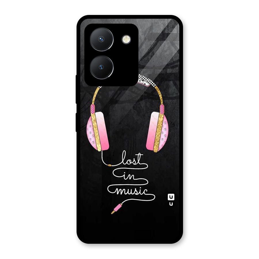 Music Lost Glass Back Case for Vivo Y36