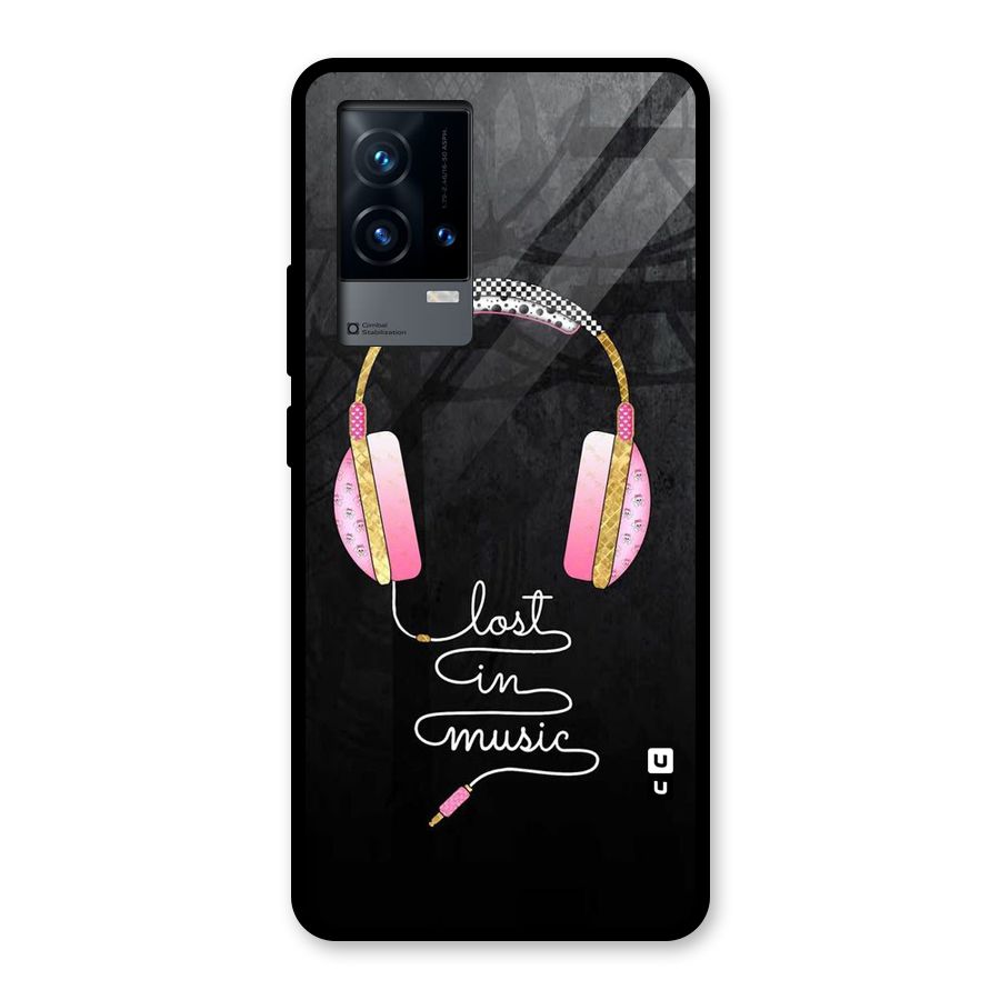 Music Lost Glass Back Case for iQOO 9 5G