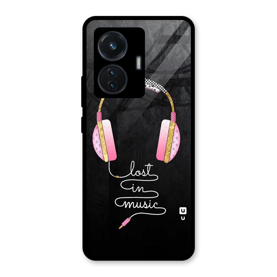Music Lost Glass Back Case for iQOO Z6 44W