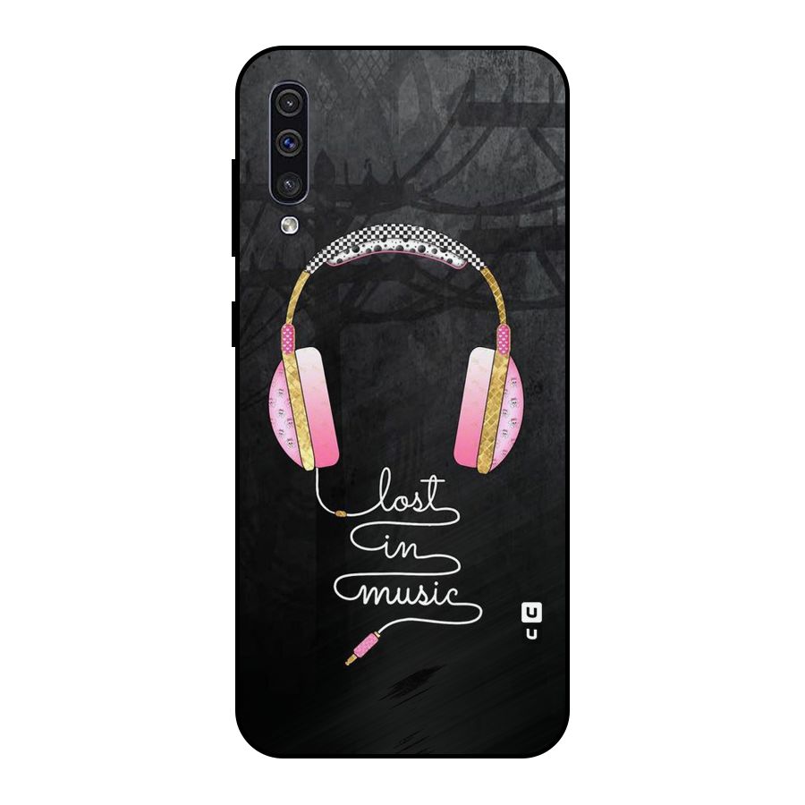 Music Lost Metal Back Case for Galaxy A50s
