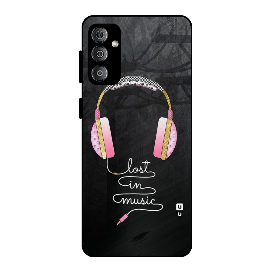 Music Lost Metal Back Case for Galaxy F23