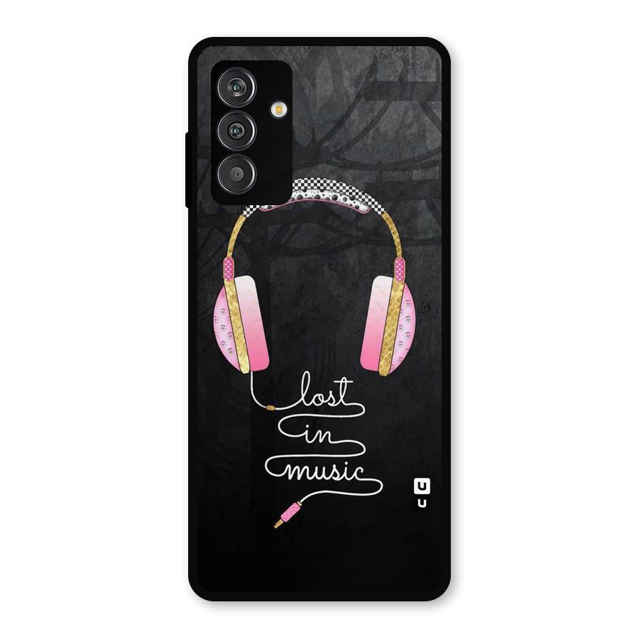 Music Lost Metal Back Case for Galaxy M13