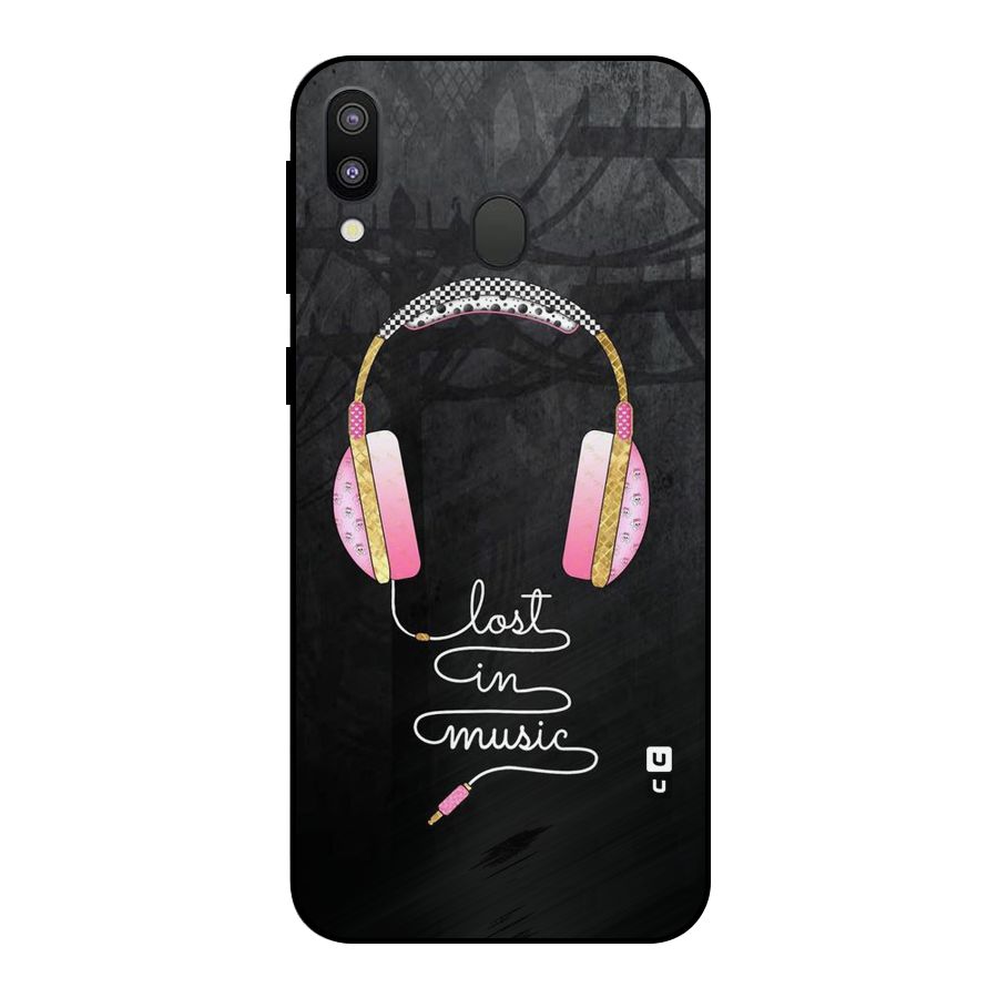 Music Lost Metal Back Case for Galaxy M20