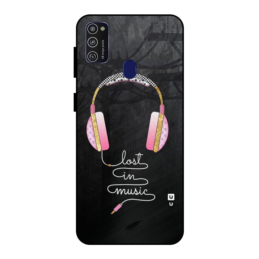 Music Lost Metal Back Case for Galaxy M30s