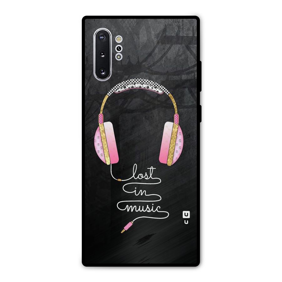Music Lost Metal Back Case for Galaxy Note 10 Plus
