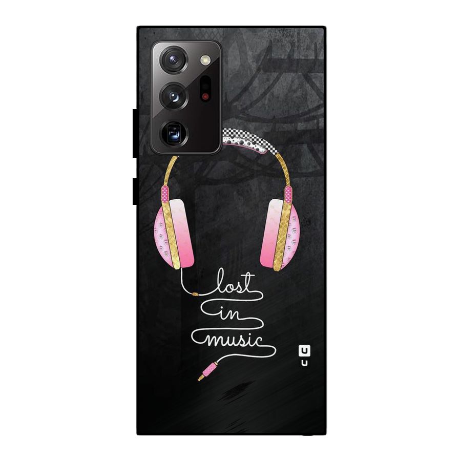 Music Lost Metal Back Case for Galaxy Note 20 Ultra 5G