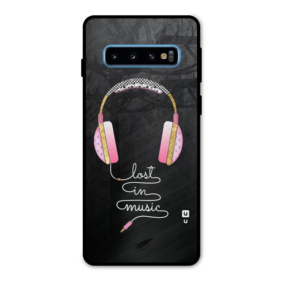 Music Lost Metal Back Case for Galaxy S10