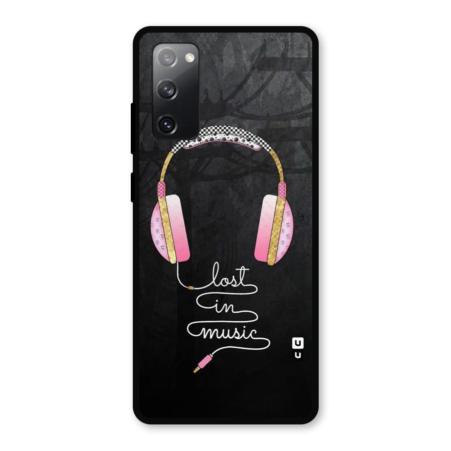 Music Lost Metal Back Case for Galaxy S20 FE