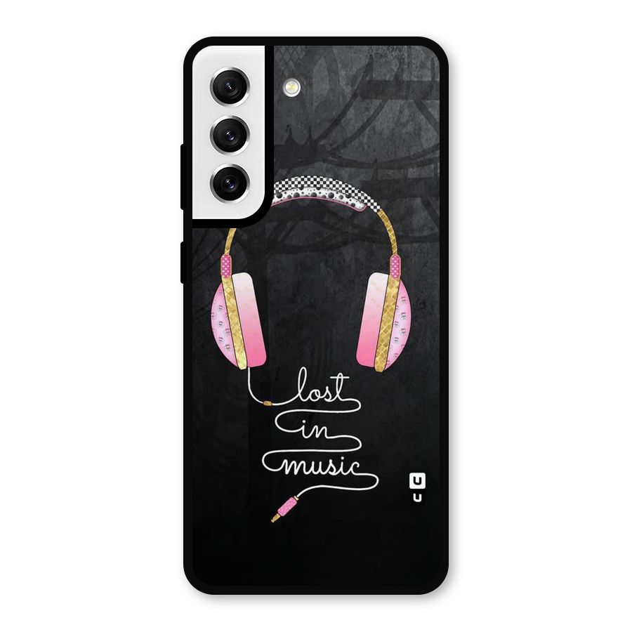 Music Lost Metal Back Case for Galaxy S21 FE 5G