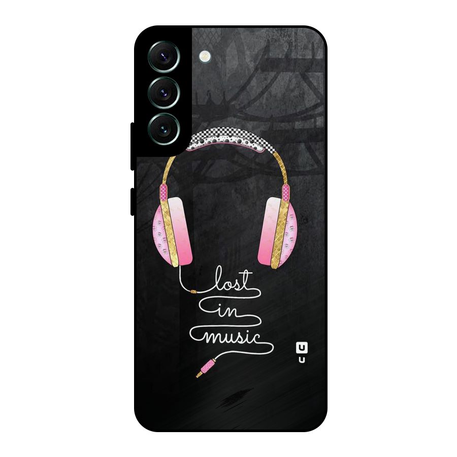 Music Lost Metal Back Case for Galaxy S22 Plus 5G