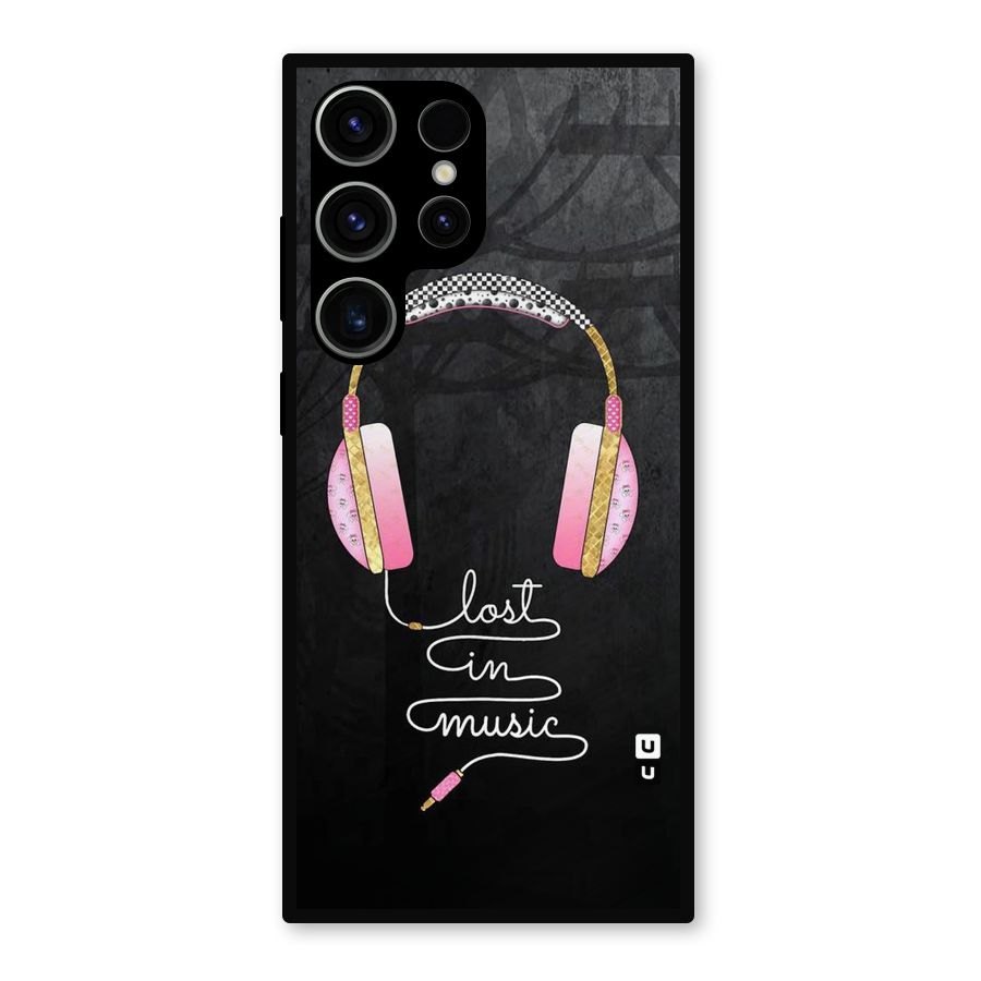 Music Lost Metal Back Case for Galaxy S23 Ultra