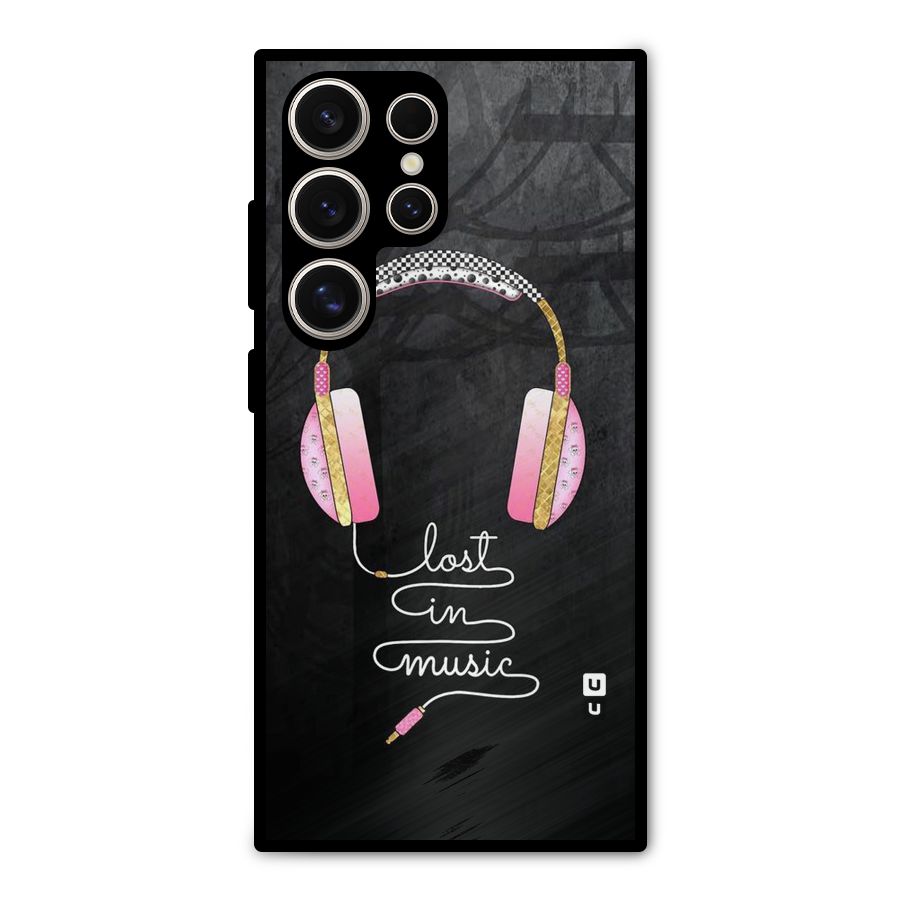 Music Lost Metal Back Case for Galaxy S24 Ultra