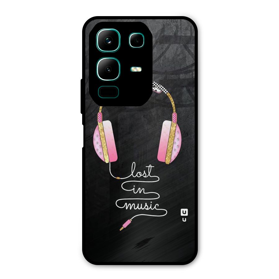 Music Lost Metal Back Case for Infinix Note 50x