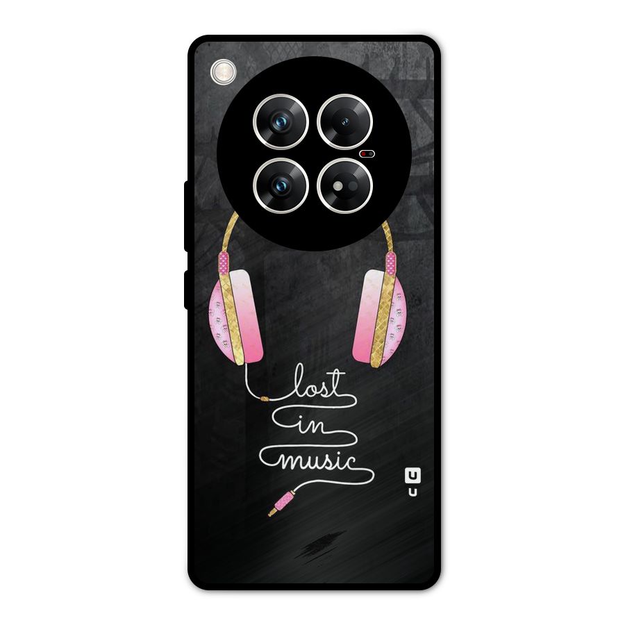Music Lost Metal Back Case for Infinix Zero 40 5G