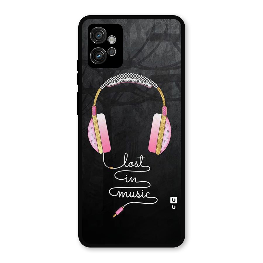 Music Lost Metal Back Case for Moto G32