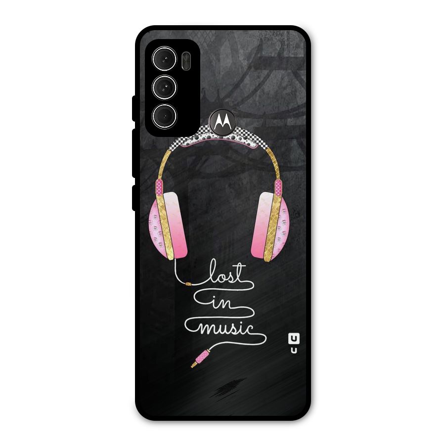 Music Lost Metal Back Case for Moto G60