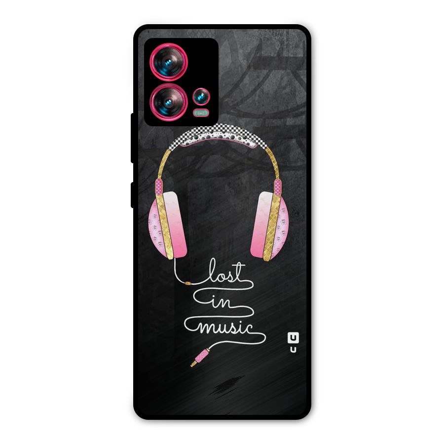 Music Lost Metal Back Case for Motorola Edge 30 Fusion