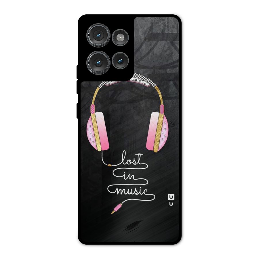 Music Lost Metal Back Case for Motorola Edge 50