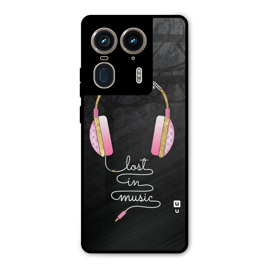 Music Lost Metal Back Case for Motorola Edge 50 Ultra