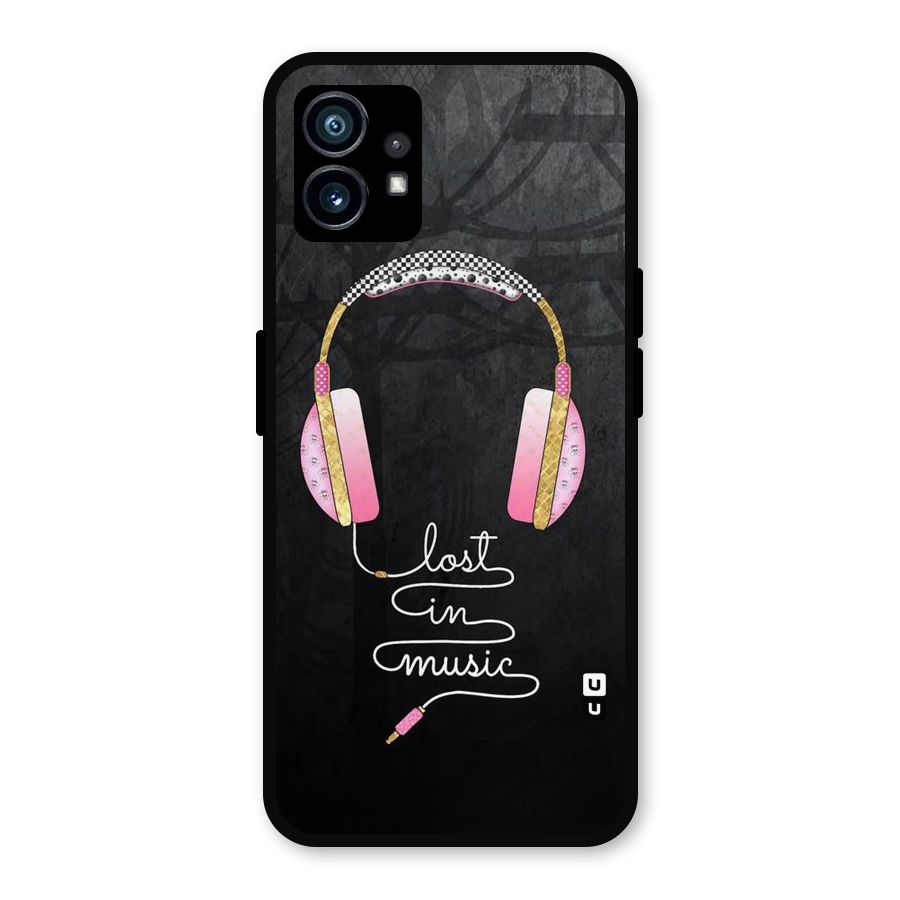 Music Lost Metal Back Case for Nothing Phone 1