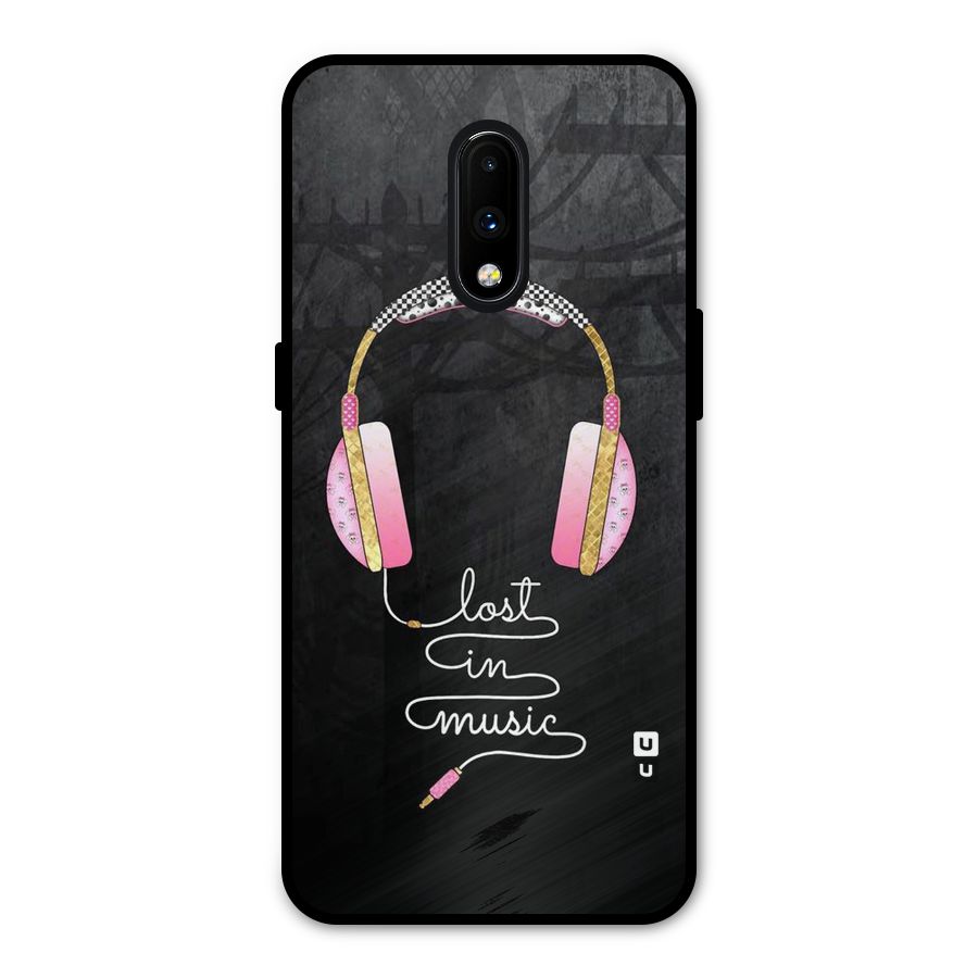 Music Lost Metal Back Case for OnePlus 7