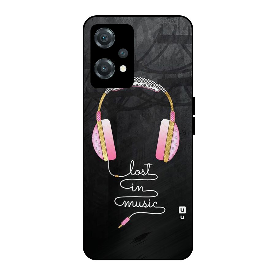 Music Lost Metal Back Case for OnePlus Nord CE 2 Lite 5G