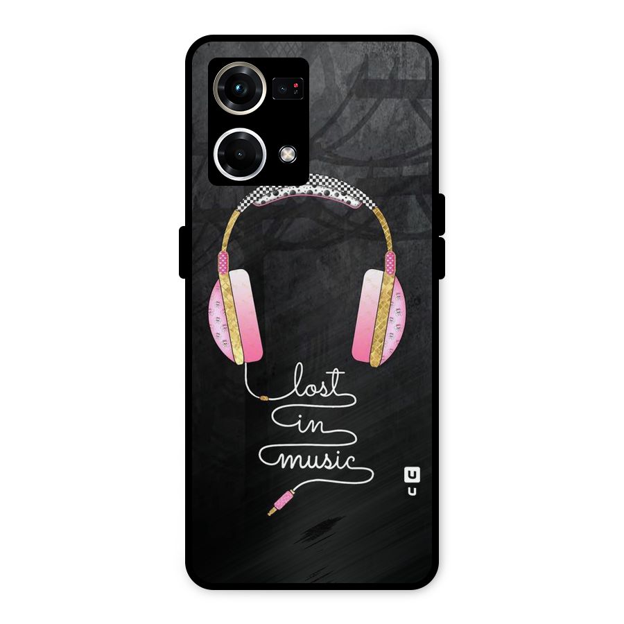 Music Lost Metal Back Case for Oppo F21s Pro 4G