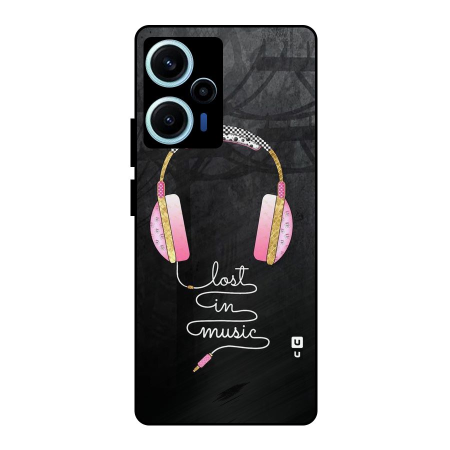 Music Lost Metal Back Case for Poco F5