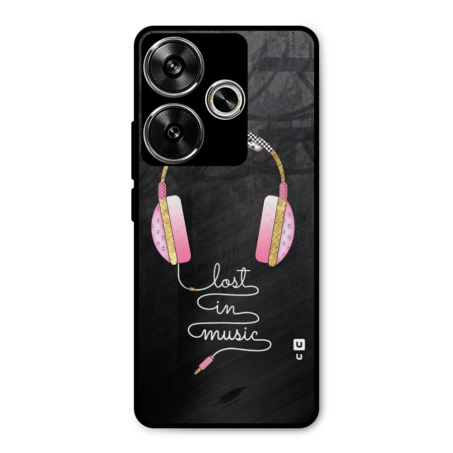 Music Lost Metal Back Case for Poco F6