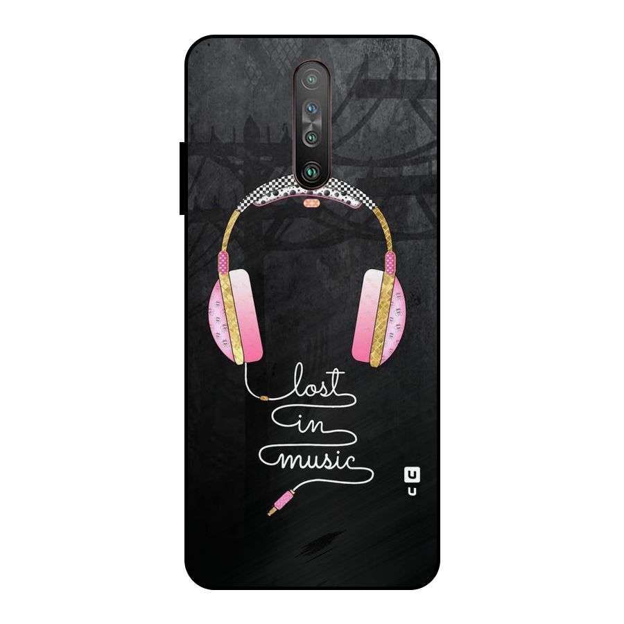 Music Lost Metal Back Case for Poco X2