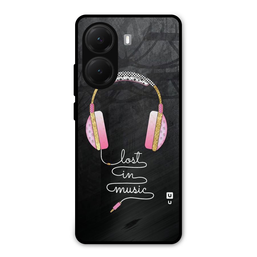 Music Lost Metal Back Case for Poco X7 Pro
