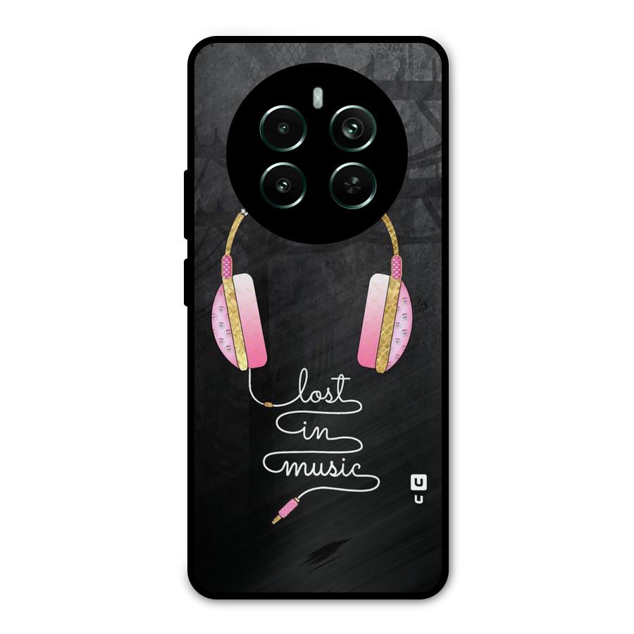 Music Lost Metal Back Case for Realme 12 Pro Plus